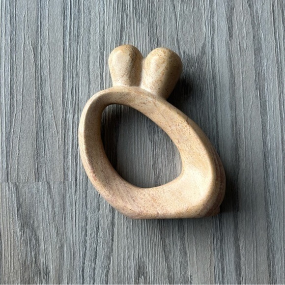 💋Twin head abstract art 🖼️ statue accent home 🏡 decor - Picture 4 of 4